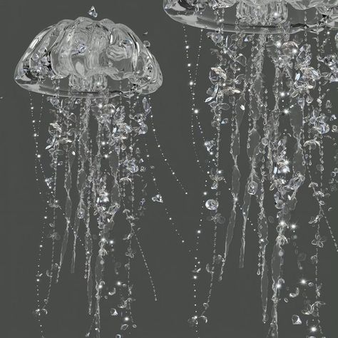 Aquarium Jellyfish, Wall Facebook, Mermaid Aesthetic, Aesthetic Images, White Aesthetic, Blue Aesthetic, Marine Life, Jellyfish, Cute Icons