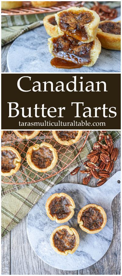 Canadian Butter Tarts on a marble slab and a wire rack. Maple Syrup Butter Tarts, Butter Tarts With Maple Syrup, Maple Butter Tarts, Canadian Butter Tarts Recipe, Butter Pecan Tarts, Pecan Butter Tarts, Canadian Butter Tarts, Pecan Butter, Pecan Tarts