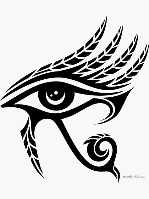 Tattoo Ideas Female Spiritual, Widder Tattoo, Egyptian Eye Tattoos, Horus Tattoo, Anubis Tattoo, Realistic Eye Drawing, Egyptian Eye, Egypt Tattoo, Gods Of Egypt