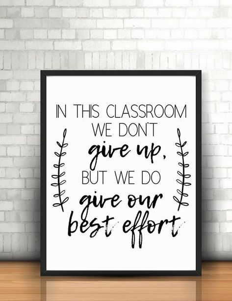 Thank you for your interest in my Farmhouse Classroom Quote Digital Downloads! **PLEASE NOTE THIS PRODUCT IS ONLY A DIGITAL DOWNLOAD. THIS IS NOT A PHYSICAL PRODUCT BEING SENT TO YOU.** Upon purchase you will receive printables in high quality pdfs for your viewing and printing. Product is 8.5 x 11 Poster For Classroom, Farmhouse Classroom Decor, Farmhouse Classroom, Teacher Quote, Classroom Makeover, Elementary Classroom Decor, Classroom Quotes, Homeschool Room, Ela Classroom