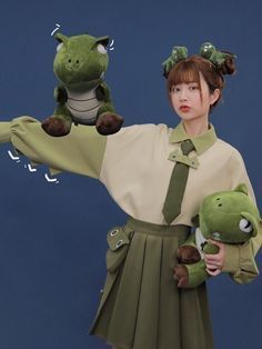 757f843a169cc678064d9530d12a1881desc48163569ri Tas Gucci, Your Adorable, Green Monsters, Kawaii Fashion Outfits, Costume Shirts, Poses References, The Order, Pose Reference Photo, Kawaii Clothes