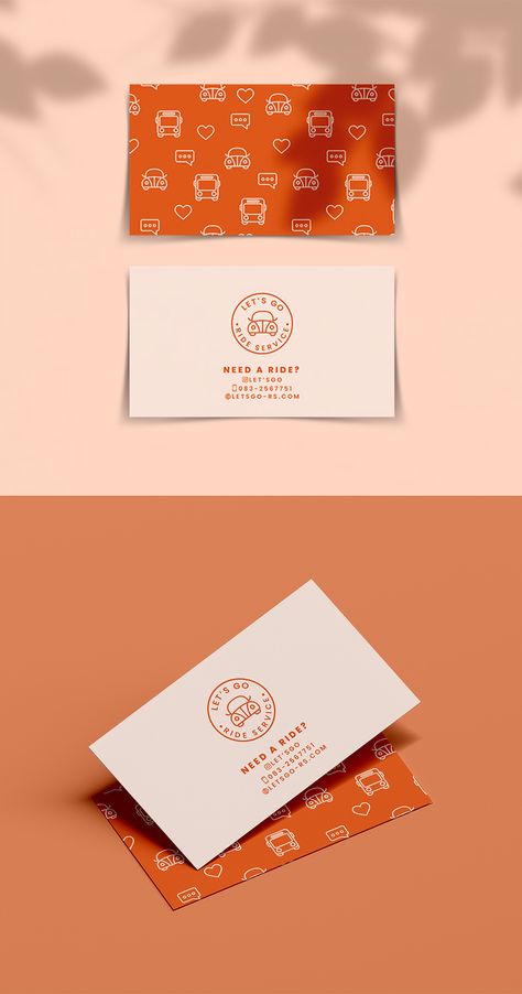 Sticker Business Card, Brand Pattern Ideas, Cool Business Cards Creative, Carte Visite Design Ideas, Thanks Card Design, Business Stationary Design, Creative Business Card Inspiration, Fun Business Cards, Buissness Cards