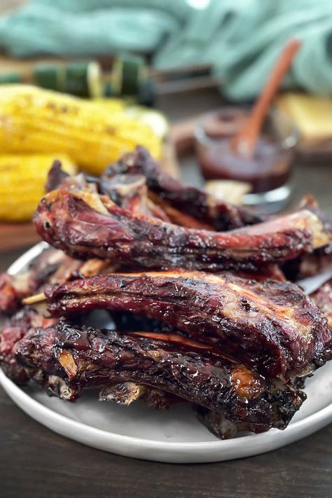 Beef Ribs Recipe Grills, Beef Back Ribs Grilled, Grilled Beef Ribs Recipes, Bbq Beef Ribs On The Grill, Grill Beef Ribs, Beef Grilling Recipes, Beef Ribs On The Grill, Beef Plate Ribs, Grilled Beef Ribs