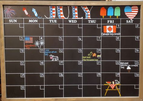 July Calendar 2024 Chalkboard, May Calander Aesthetic, June Calendar 2024 Chalkboard, April Chalk Calendar Ideas, July Dry Erase Calendar Ideas, July Whiteboard Ideas, May Chalk Calendar Ideas, June Dry Erase Calendar Ideas, July Chalkboard Calendar Ideas