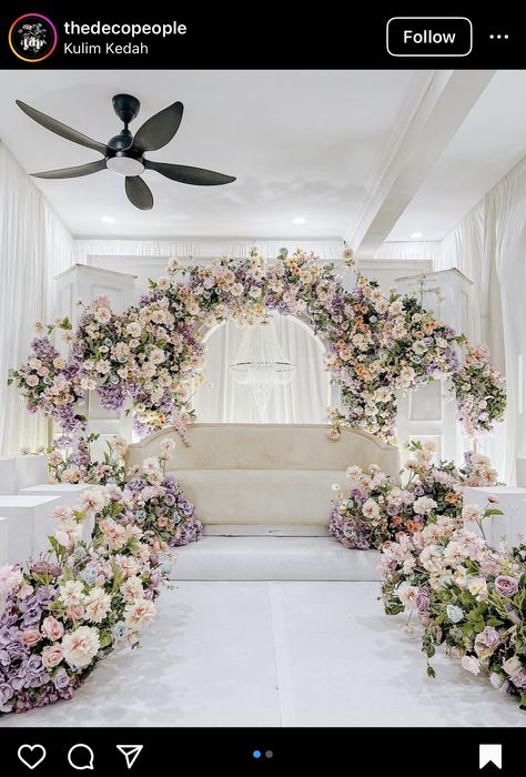 Bride Stage, Pastel Wedding Decorations, Wedding Theme Design, Floral Backdrops, Wildflower Wedding Theme, Garden Backdrops, Wedding Backdrops, Dream Wedding Decorations, Wedding Planning Decor