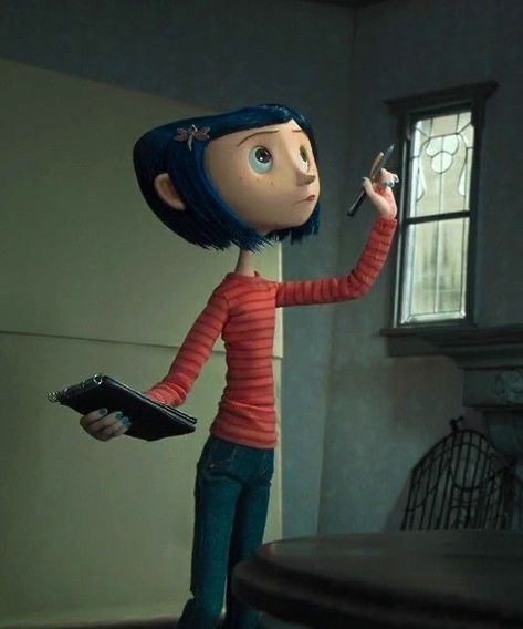 Coraline Icons, Coraline Movie, Coraline Aesthetic, Coraline Jones, Celebrity Art, Coraline, Tim Burton, Stop Motion, Nightmare Before Christmas