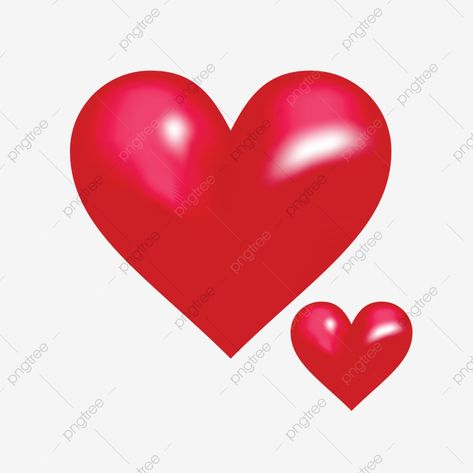 3d Heart, Love Png, Impression 3d, Red