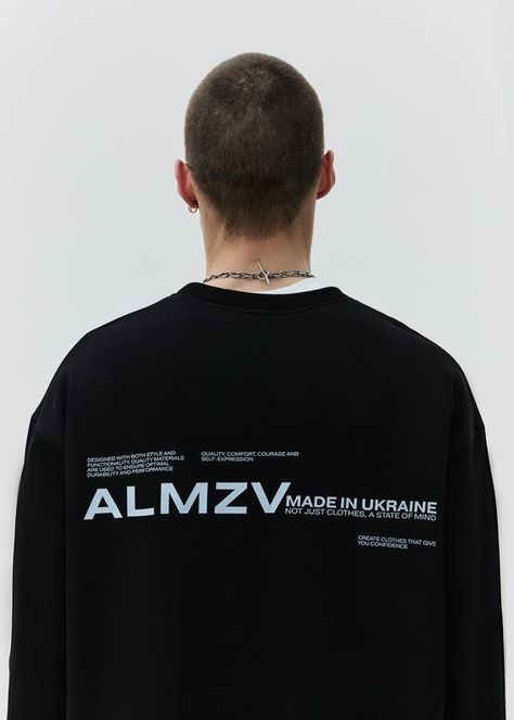 Sweatshirt ALMZV Black T shirt #tshirt t-shirt #t_shirt t shirts #tshirts t-shirts #t_shirts T shirt design #tshirtdesign T-shirt designs #t_shirtdesign T shirts designs #tshirtsdesigns 1.669 Logo Design Women, Dark Stucco, Typography Tshirt Design, Streetwear Tshirt Design, Apparel Design Inspiration, Model Man, Free T Shirt Design, Shirt Logo Design, Model Woman