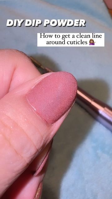 Ashley on Instagram: "Y’all, I get this question all the time so I thought I would share my technique! 😊 This is how I get a clean, tapered line with my dip powder manis every time. - Apply base, dip colors, and activate like usual - Use the small barrel tip with your efile on the lowest speed to buff along your cuticle/nail fold line. - Make sure to hold the tip at an angle so the edge of the powder tapers towards the cuticle/nail fold line. - What you’re looking for is filing enough so there’s complete separation between the dip powder and your skin/cuticle. Hope this helps some! I know everyone has different methods to achieve the gorgeous dip manis I see all over social media, this is just the method that continues to work for me! ❤️ ✨Mani details in previous post 🧡 . . . . . . . # Step By Step Dip Powder Nails, How To Mix Dip Powder Colors, Applying Dip Powder Nails, Dip Powder Nails Techniques, How To Dip Nails Powder, How To French Tip Dip Powder Nails, Dip Powder Nails On Natural Nails, Dip Powder Organization Ideas, Apex Method Dip Nails