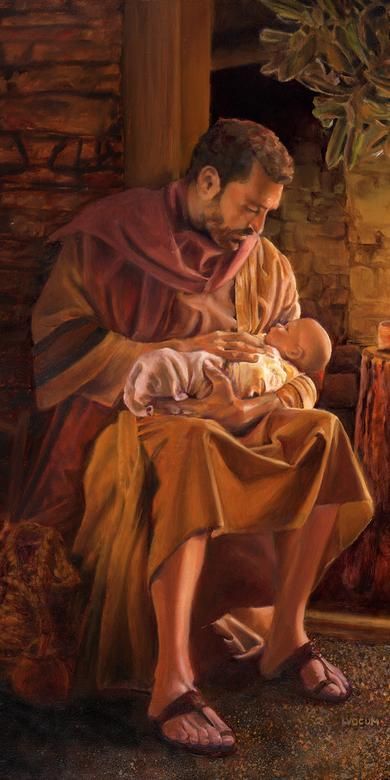 Santi Cattolici, Birth Of Jesus Christ, Pictures Of Christ, Religious Pictures, Lds Art, Catholic Images, Pictures Of Jesus Christ, San Francesco, Mary And Jesus