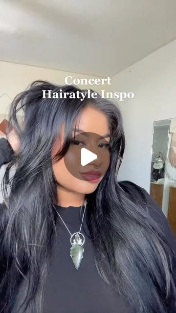 Maria Castaneda on Instagram: "Concert hairstyle Inspo! #hairtutorial #hairtutorials #hairstyles #hairinspo" Cute Concert Hair, Concert Hairstyles, Hair Tutorial, Hair Inspo, Concert, Hair Styles, Hair, Instagram