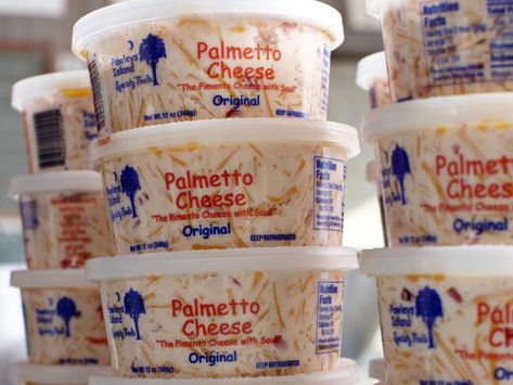 Why Palmetto Cheese Is the Most Loved Pimento Cheese Brand in America | The “pimento cheese with soul” has lowcountry roots but is loved by customers across the country. Palmetto Cheese, Cheese Dips, Seafood Shop, Pimento Cheese Recipes, Cheese Brands, Pimiento Cheese, Low Carb Salad, Pimento Cheese, Just Eat It