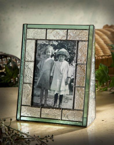 Stained Glass Frames, Green Picture Frames, Photo Stand, Glass Photo Frames, Glass Picture Frames, 4x6 Picture Frames, Stained Glass Paint, Custom Stained Glass, Stained Glass Ornaments