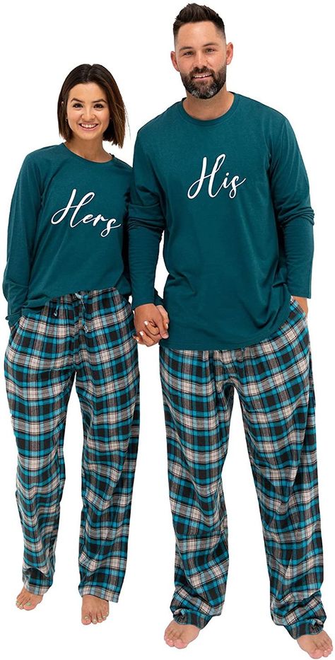 Couples Pajamas, Womens Loungewear Sets, Christmas Pajamas Kids, Couples Gifts, Couple Pajamas, Plaid Pajama Pants, Matching Christmas Pajamas, Pajamas Sets, Plaid Pajamas