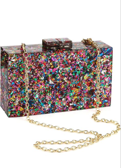 Acrylic Purses and Handbags for Women Multicolor Perspex Geometric Patterns Box Clutch Elegant Banquet Evening Crossbody Handbag (Black): Handbags: Amazon.com Acrylic Purse, Womens Evening Wear, Acrylic Box Clutch, Acrylic Bag, Acrylic Clutch, Sequin Clutch, Box Clutch, Evening Handbag, Acrylic Box