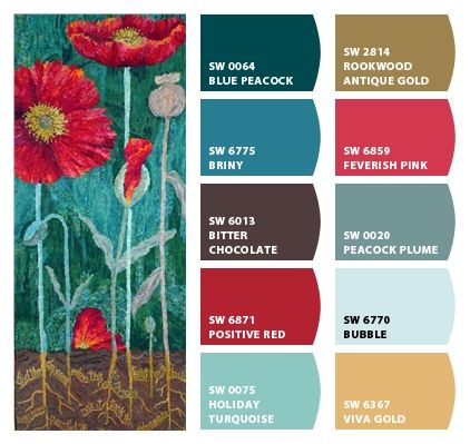 Colours That Go Together, Color Schemes Colour Palettes, Color Palette Design, Colour Board, Paint Colors For Home, Music Room, Gustav Klimt, Colour Schemes, Color Pallets