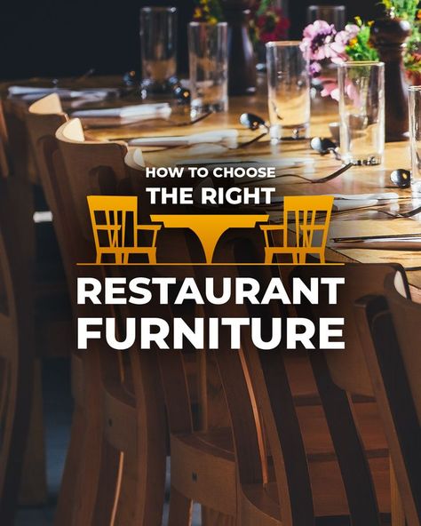 Whether you run a restaurant or a bar, the foodservice industry must ensure a comfortable and positive dining experience for its customers. We prepared a list and the key points to choose the right restaurant furniture for you. Check out our latest blog post! - #restaurantfurniture #restaurantequipment #commercialkitchenequipment #restaurantsupply Commercial Kitchen Equipment, Blue Flame, Restaurant Equipment, Restaurant Furniture, Restaurant Supplies, Blue Flames, A Restaurant, A Bar, Dining Experience