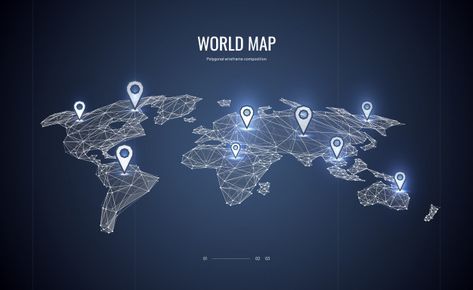 World Map Graphic Design, World Map Design Graphics, Isometric World, World Map Graphic, Map Graphic Design, Technology City, Word Map, Global Map, World Map Design