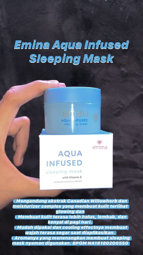 emina skincare Skincare Emina, Struktur Teks, Recommended Skin Care Products, Beautiful Skin Care, Beauty Tips For Glowing Skin, Oral Health Care, Glow Up Tips, Sleeping Mask, Beauty Skin Care Routine