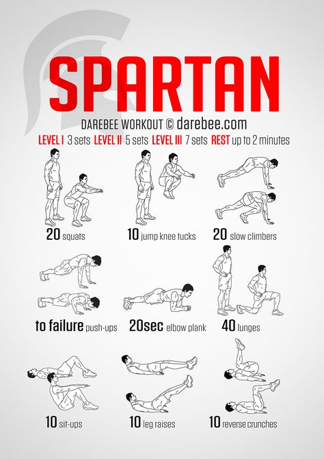 Spartan Workout Spartan Workout, Superhero Workout, Fitness Meals, Bolesti Chrbta, Sixpack Workout, Latihan Kardio, Muscle Building Workouts, Trening Fitness, Men's Health Fitness