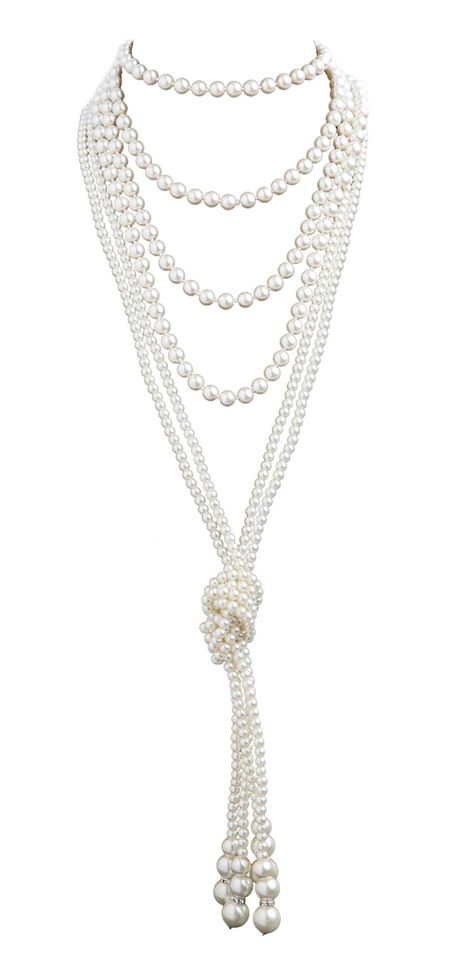 PRICES MAY VARY. 100% handmade pearl necklace Each Piece Have 2 Knotted Necklace Length 61" and One 59" Necklace，That Can Be Wrapped A Couple Times or Three Times Around Your Neck to Make It Look Fuller As The Picture Shown Vintage Style 1920's Great Gatsby Flapper Pearl Beaded Necklace Jewelry Great Gatsby Necklace,1920s pearls,Gatsby Accessories perfect for your Gatsby themed wedding,Great Gatsby Gala,Prohibition Themed Party,20's murder mystery party,Downton Abbey event,Flapper costume,gatsby Great Gatsby Accessories, Gatsby Accessories, 1920s Accessories, Flapper Accessories, 1920s Necklace, Handmade Pearl Necklace, 1920s Jewelry, Pearl Necklace Vintage, Long Pearl Necklaces