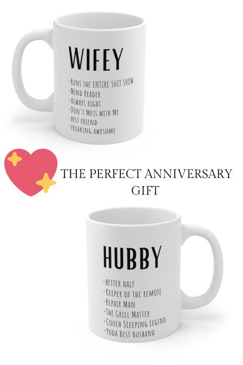 Christmas Present For Husband, Christmas Presents For Husband, Fathers Day Gift From Wife, Couples Mugs, Gucci Nails, Art Branding, Gifts For Hubby, 27th Birthday, Holiday Presents