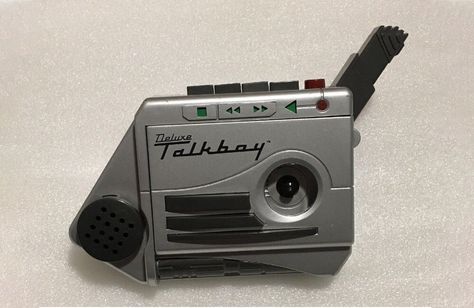 Deluxe Talkboy - Investing Magazine Talk Boy, 1990s Nostalgia, Love The 90s, 90s Toys, Tech Toys, High Tech Gadgets, 90s Childhood, 90s Nostalgia, Polly Pocket