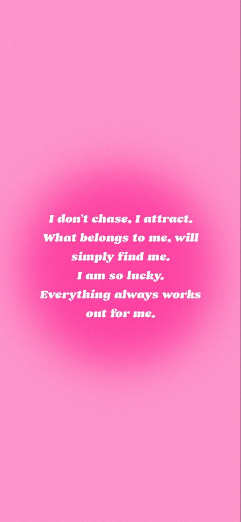 Pink Aura Affirmations, Pretty Girly Wallpapers, Positive Girly Quotes Aesthetic, Pink Affirmations Aesthetic, Hot Pink Affirmations, Postive Afframations Wallpaper Aesthetic, Pink Quotes Aesthetic Wallpaper, Pink Energy Aesthetic, Positive Aura Quotes