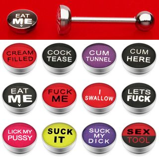 Naughty Dome Logo words Tongue barbells  http://www.thebodyjewelleryfactory.com.au/store/c3/Tongue_Bars.html Tongue Piercings, Tongue Bars, Logo Word, Tongue Piercing, Tongue Rings, Body Mods, Tattoos And Piercings, Body Jewelry, Body Art