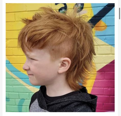 Mullet Kids Haircut, Boys Mullet Haircut, Boys Mullet Haircut Kids, Kids Mullet, Boys Mullet, Haircut For Boys, Modern Mullet Haircut, Toddler Haircuts, Monochrome Makeup Look