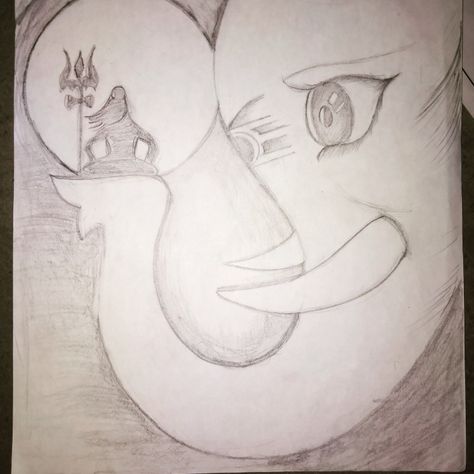 Ganesh And Shiva Drawing, Lord Shiva Sketch Easy, Easy Drawing Of Lord Shiva, Shiv Ji Sketch Pencil Easy, Shiva Sketch Pencil Easy, Lord Shiva Sketch Pencil Easy, Ganpati Sketch Pencil Easy, Shiva Art Drawing Sketches Easy, Ganpati Sketch Pencil