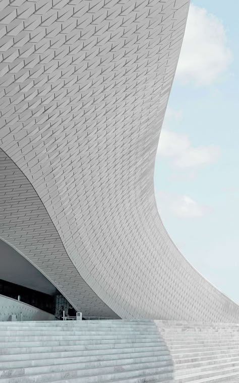 Museum Model, Amanda Levete, Future Systems, Curved Wall, Concrete Architecture, Philip Johnson, Minimal Architecture, Design Building, Study Architecture