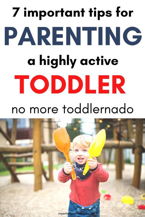 Parenting tips for moms with highly active toddlers. Learn how to cope with toddlers with tons of energy! #toddlers #parenting #toddleractivities Life Skills Kids, Toddler Behavior, Tantrums Toddler, Toddler Discipline, Parenting Teenagers, Attachment Parenting, Mentally Strong, Parenting Toddlers, Toddler Mom