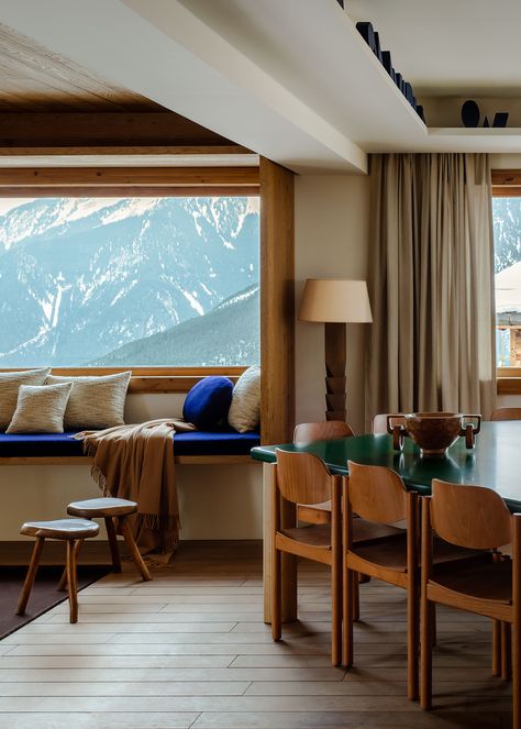 Alpine Chalet, San Francisco Design, Italian Furniture Brands, Wood Scraps, Marcel Breuer, Ski Chalet, Charlotte Perriand, Luxury Rentals, Custom Made Furniture