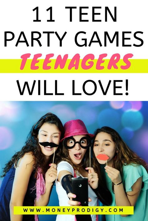 Fun Teen Party Games, Indoor Games For Teenagers, Teenage Party Games, Teen Birthday Games, Teen Birthday Party Games, Prom Games, Games For Teenagers, Teenage Birthday Party