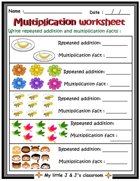 printable multiplication worksheet for class 2 - multiplication story sums. Kindergarden Maths, Easy Multiplication Worksheets, 2 Digits Addition, Multiplication Worksheets For Grade 2, 2 Multiplication Worksheets, Grade 2 Multiplication, Easy Multiplication, Kindergarden Math, Worksheets For Grade 2