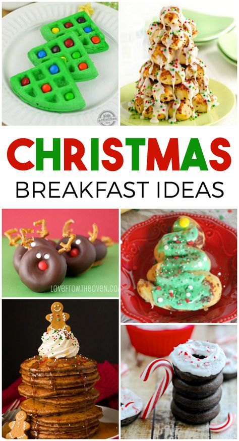 14 Festive Christmas Breakfast/ Brunch Ideas To Make This Year Christmas Breakfast Brunch, Christmas Breakfast Ideas For Kids, Breakfast Brunch Ideas, Christmas Tree Waffles, Themed Breakfast, Easy Christmas Breakfast, Christmas Breakfast Ideas, Christmas Breakfast Recipe, Christmas Morning Breakfast