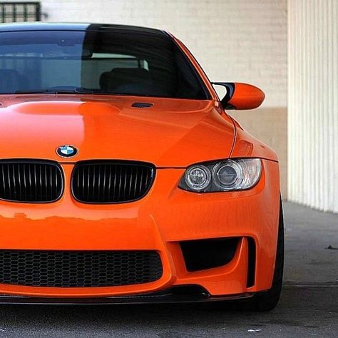 If your favorite color is orange, this post is for you! If your favorite color is not orange, you're wrong. E90 Bmw, Bmw M Series, Orange Car, Orange You Glad, Orange Aesthetic, Orange Is The New, Orange Crush, Color Naranja, Orange Is The New Black