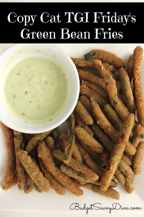 Green Bean Fries, Copy Cat Recipe, Pickles Recipe, Tgi Fridays, Bean Recipe, Copy Cats, Fried Green Beans, Savory Meals, Copykat Recipes