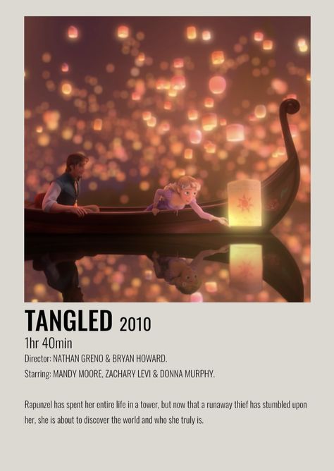 Tangled Polaroid, Tangled Songs, Rapunzel Movie, Tangled Movie, Film Polaroid, Tangled 2010, Iconic Movie Posters, Film Posters Minimalist, Film Posters Vintage