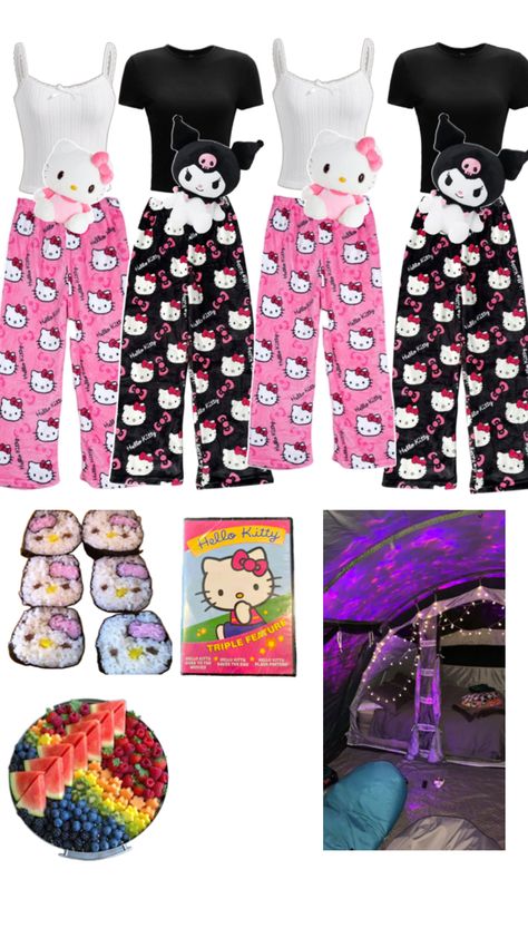 A hello kitty sleepover with ma friends. Hello Kitty Sleepover, Cute Laptop Wallpaper, Laptop Wallpaper, Hello Kitty, Kitty, Birthday