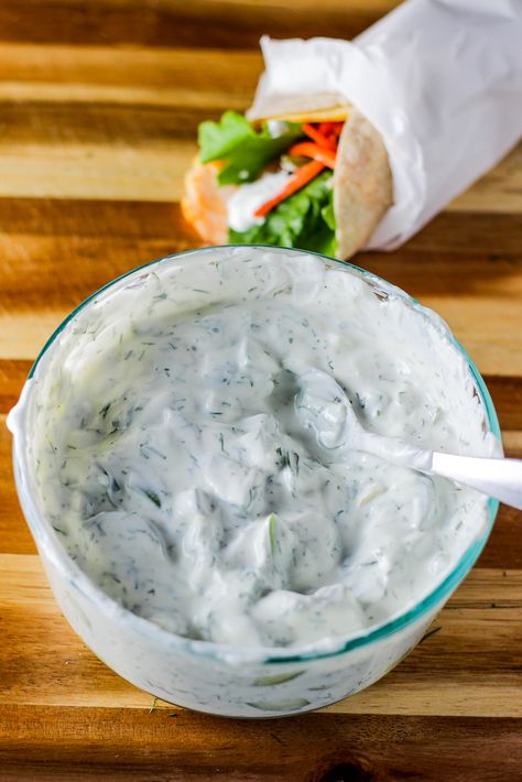 Whether you call it tzatziki, cacik, mast o khiar, or cucumber yogurt dip, it's just plain yummy as a side, dip, spread, or healthy snack! Mast O Khiar, Dill Yogurt Dip, Cucumber Yogurt Dip, Cucumber Yogurt, Cucumber Dill, Armenian Recipes, Persian Cuisine, Iranian Food, Yogurt Dip