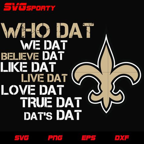 Saints Logo Design, Saints Logo, New Orleans Saints Logo, Lsu Tigers Football, New Orleans Saints Football, Saints Football, Tshirt Printing, Tshirt Printing Design, Creative Person