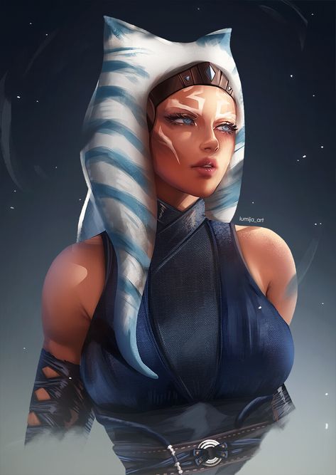 ArtStation - Ahsoka 2021, Lumi Ja Barris Offee, Happy Star Wars Day, Ashoka Tano, Cosplay Art, Star Wars Characters Pictures, Star Wars Ahsoka, Star Wars Drawings, Cuadros Star Wars, Star Wars Concept Art