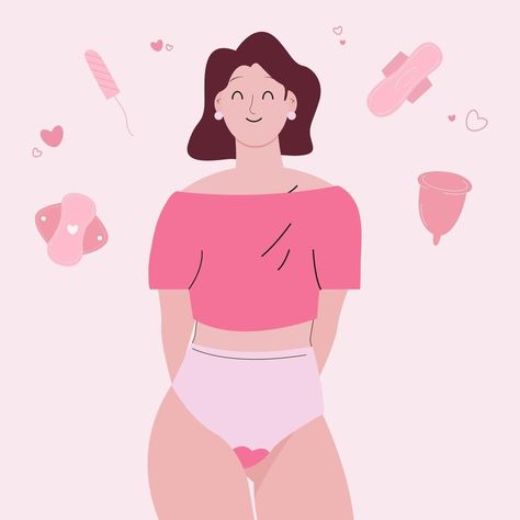 Menstruation Art, Period Apps, Cycle Tracker, Period Humor, Female Fertility, Medical School Inspiration, Menstrual Period, Infographic Design Inspiration, Concept Illustration