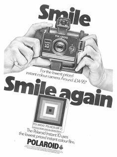 Vintage Camera Ads, Camera Ads, Fotocamere Vintage, Vintage Polaroid Camera, Antique Cameras, About History, Classic Camera, Old Cameras, Vintage Polaroid