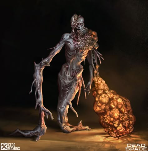 Zombie Drawings, Body Horror, Cthulhu Mythos, Space Games, Horror Monsters, Dead Space, Cosmic Horror, Monster Concept Art, Iphone Wallpaper Themes