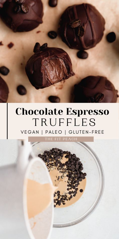 Oat Truffles, Sveti Nikola, Espresso Truffles, Vegan Chocolate Truffles, Vegan Truffles, Homemade Truffles, Dessert Truffles, Ganache Filling, Chocolate Ganache Filling