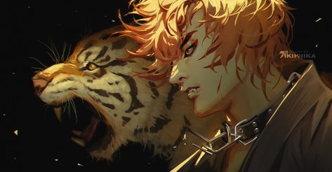 Tiger Oc Human, Tiger Character Design Human, Year Of The Tiger, Art Design, Art