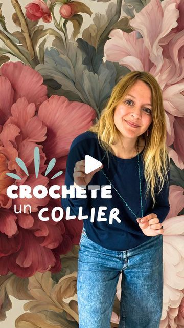 Caroline Waryn - Caro Tricote on Instagram: "Le petit tuto super facile pour démarrer le week-end !!

Crochet 2
Perles trouvées chez @culturafr 
Coton perlé @dmc_france 

Et voilà un collier très facile à faire au crochet 🌈

N’oublie surtout pas d’enregistrer le post pour le retrouver facilement quand tu en auras besoin !

#crochet #crochetaddict #crochetlove #crochetersofinstagram #jecrochetecommeuncapitaine #jecrocheteetjassume #jecrochetedoncjesuis" Crochet Necklace Diy, Diy Bijoux, Mode Crochet, Crochet World, Cast Off, Crochet Accessories, Week End, Crochet Necklace, Macrame